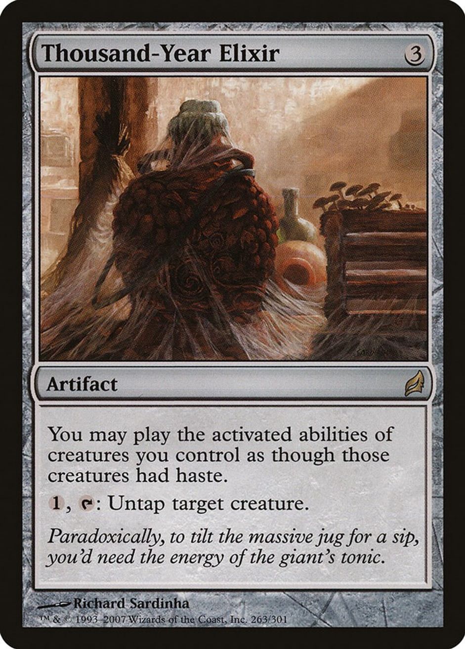 thousand-year-elixir-lorwyn-magic-the-gathering