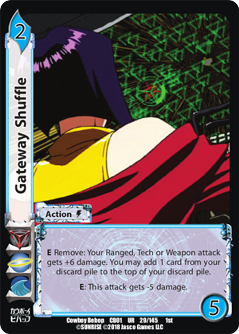 Gateway Shuffle Cowboy Bebop UniVersus