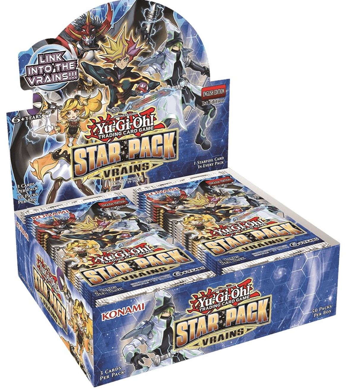 Star Pack Vrains Booster Box Star Pack Vrains Yugioh