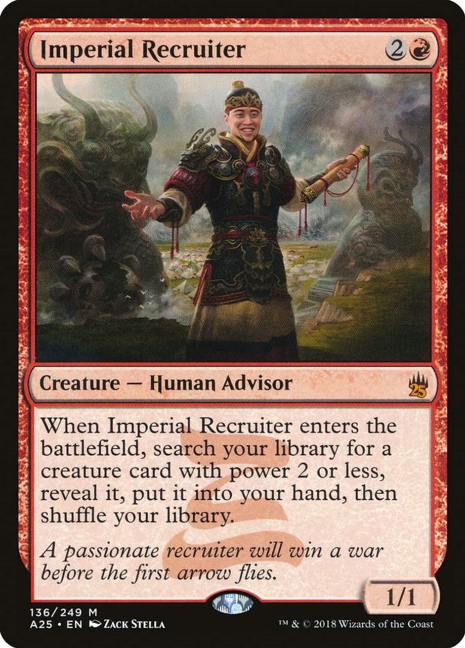 Imperial Recruiter - Masters 25 - Magic: The Gathering