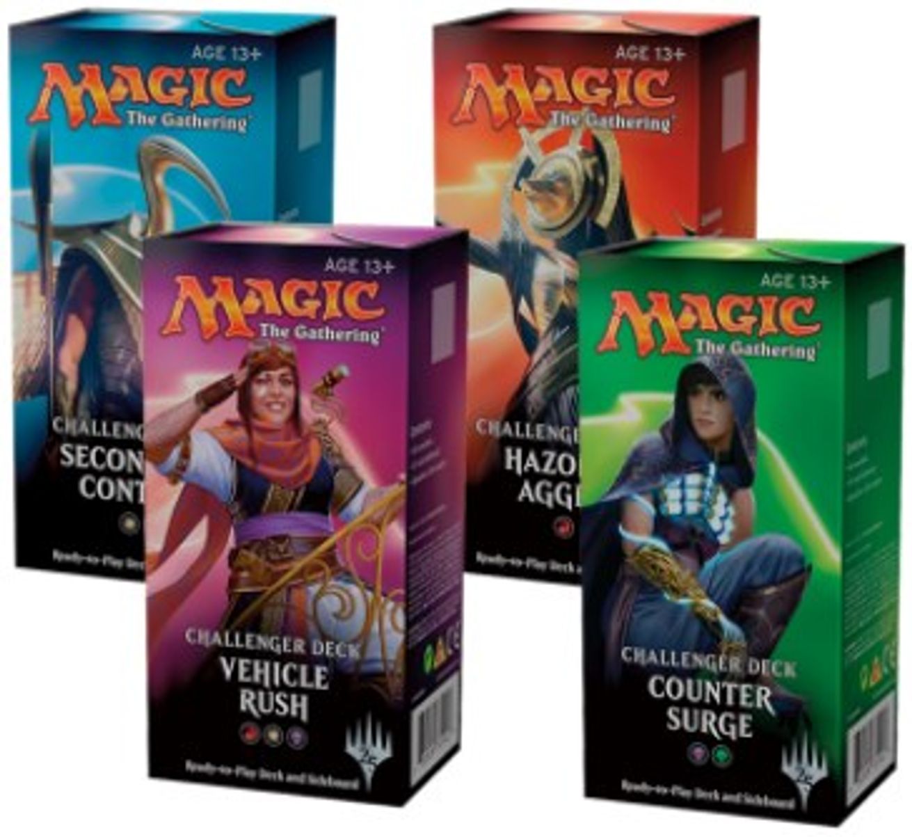 Challenger Deck 2018 (Set of 4) Challenger Decks Magic The Gathering