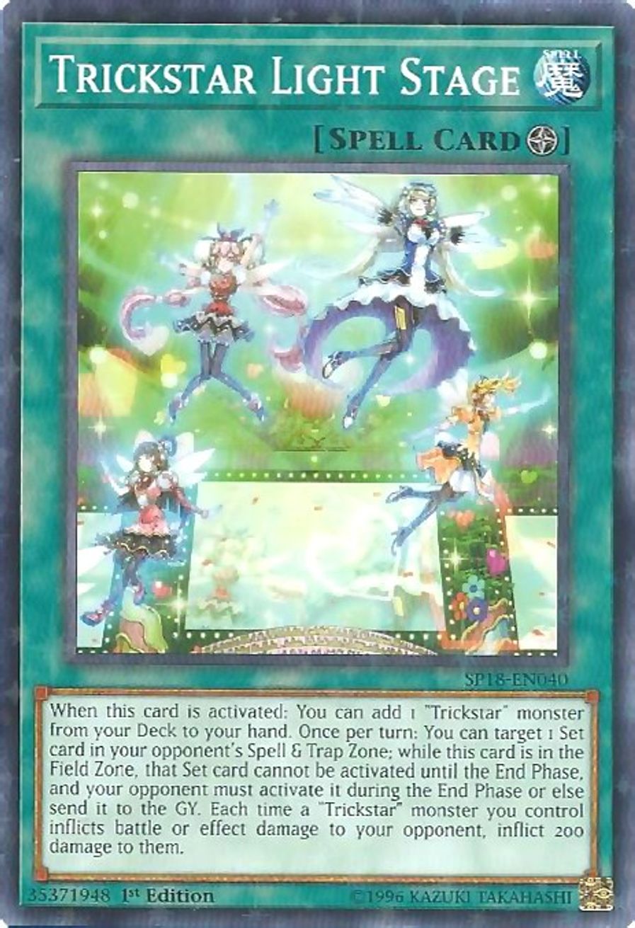 Trickstar Light Stage (Starfoil) Star Pack VRAINS YuGiOh