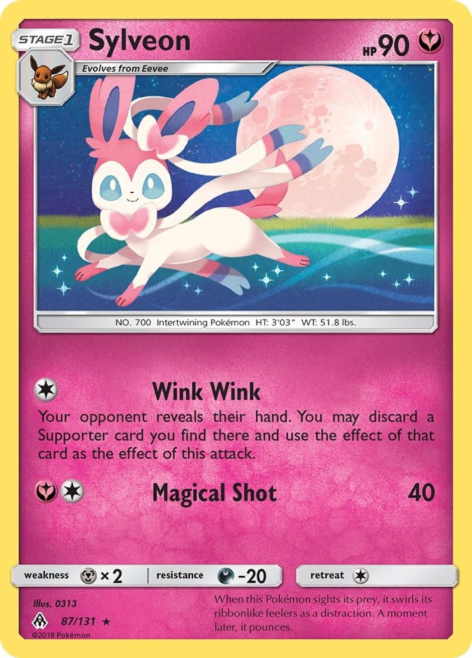 Sylveon - SM - Forbidden Light - Pokemon