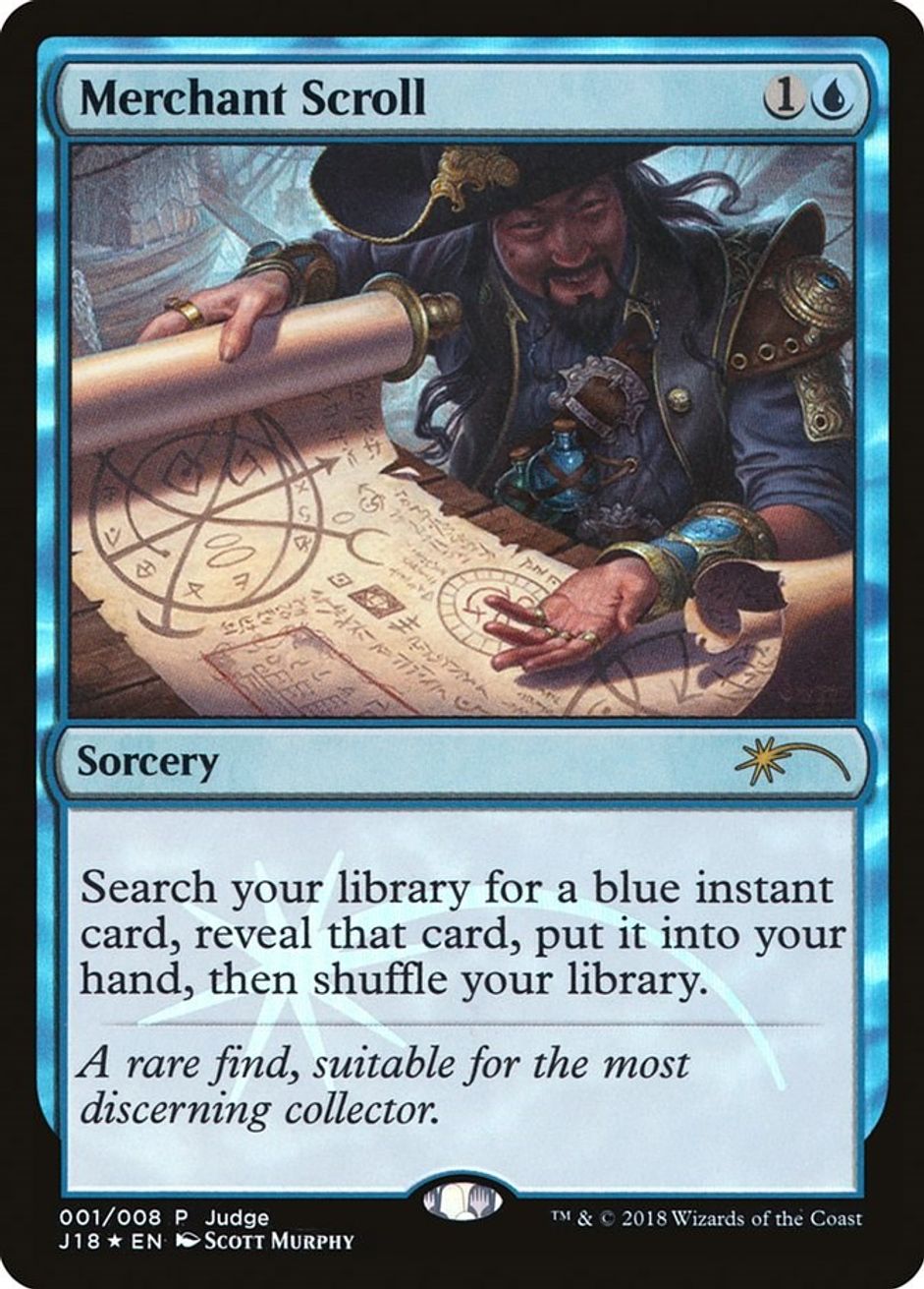 Merchant Scroll - Judge Promos - Magic: The Gathering