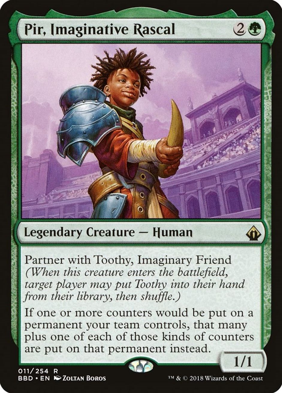Pir, Imaginative Rascal Battlebond Magic The Gathering