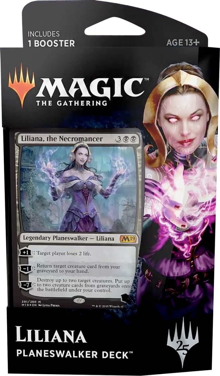 Core Set 2019 Planeswalker Deck Liliana Core Set 2019 Magic The Gathering 