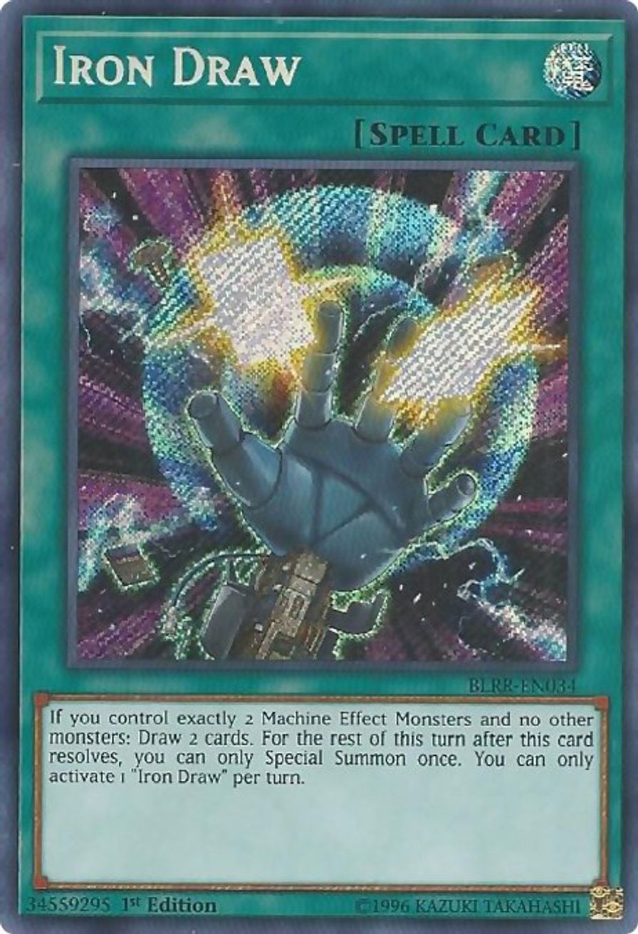 Iron Draw - Battles of Legend: Relentless Revenge - YuGiOh