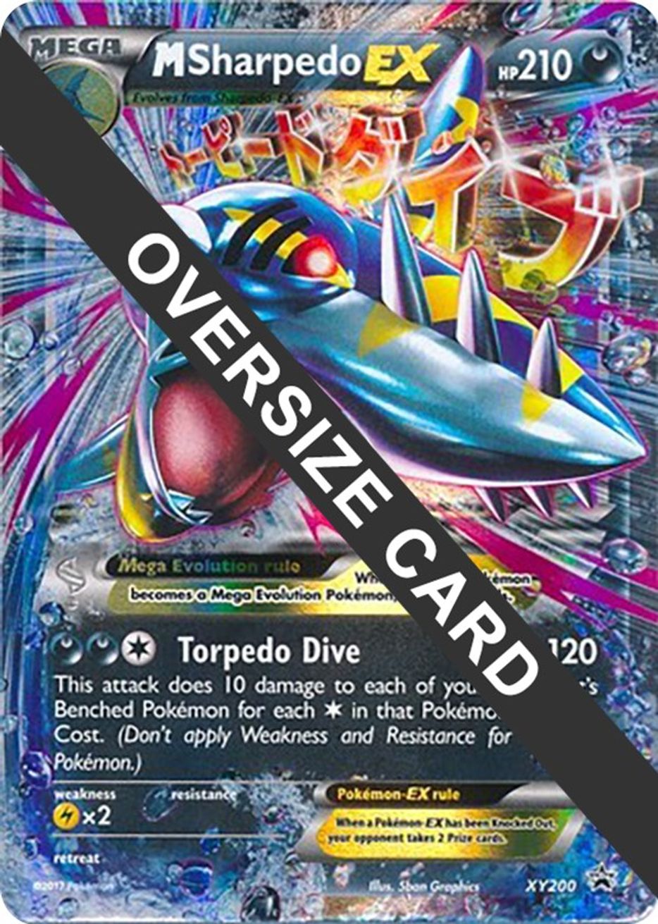 M Sharpedo EX - XY200 - Jumbo Cards - Pokemon