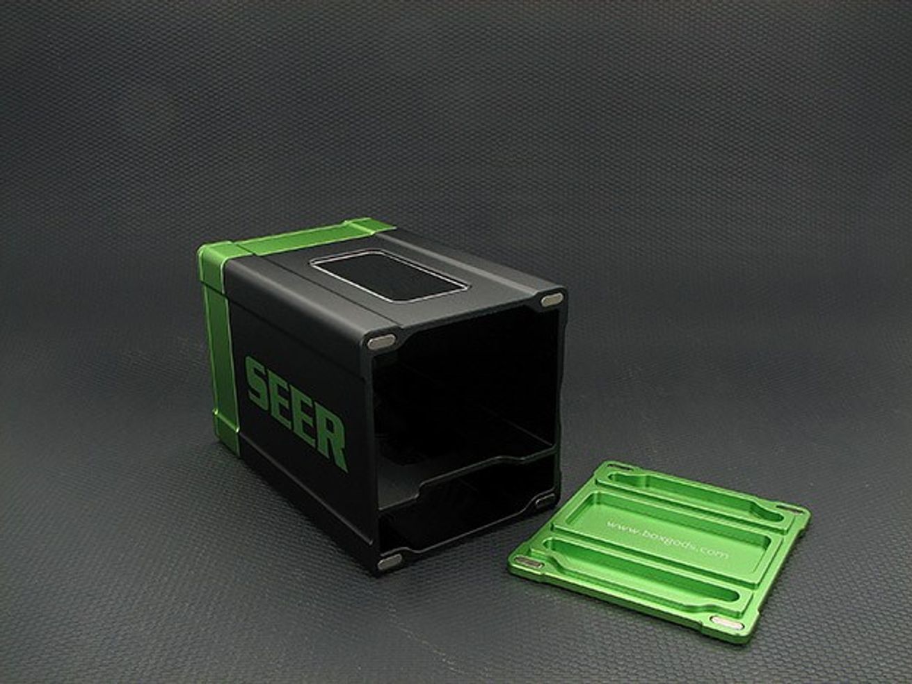 SEER Deck Box Green BoxGods Deck Boxes Deck Boxes