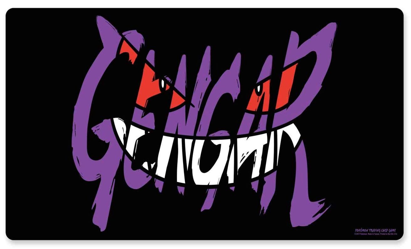 Pokemon TCG Gengar Smirk Playmat Pokemon International Playmats Playmats