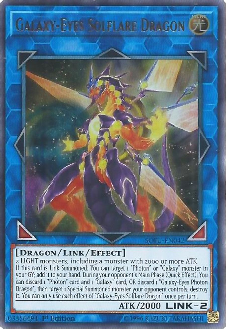 GalaxyEyes Solflare Dragon Soul Fusion YuGiOh