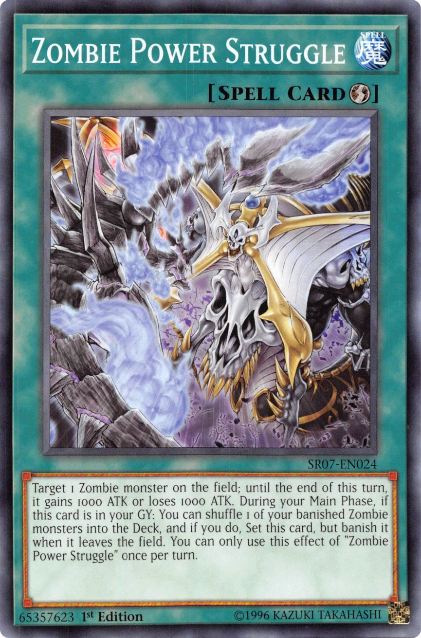 Zombie Power Struggle Structure Deck Zombie Horde Yugioh