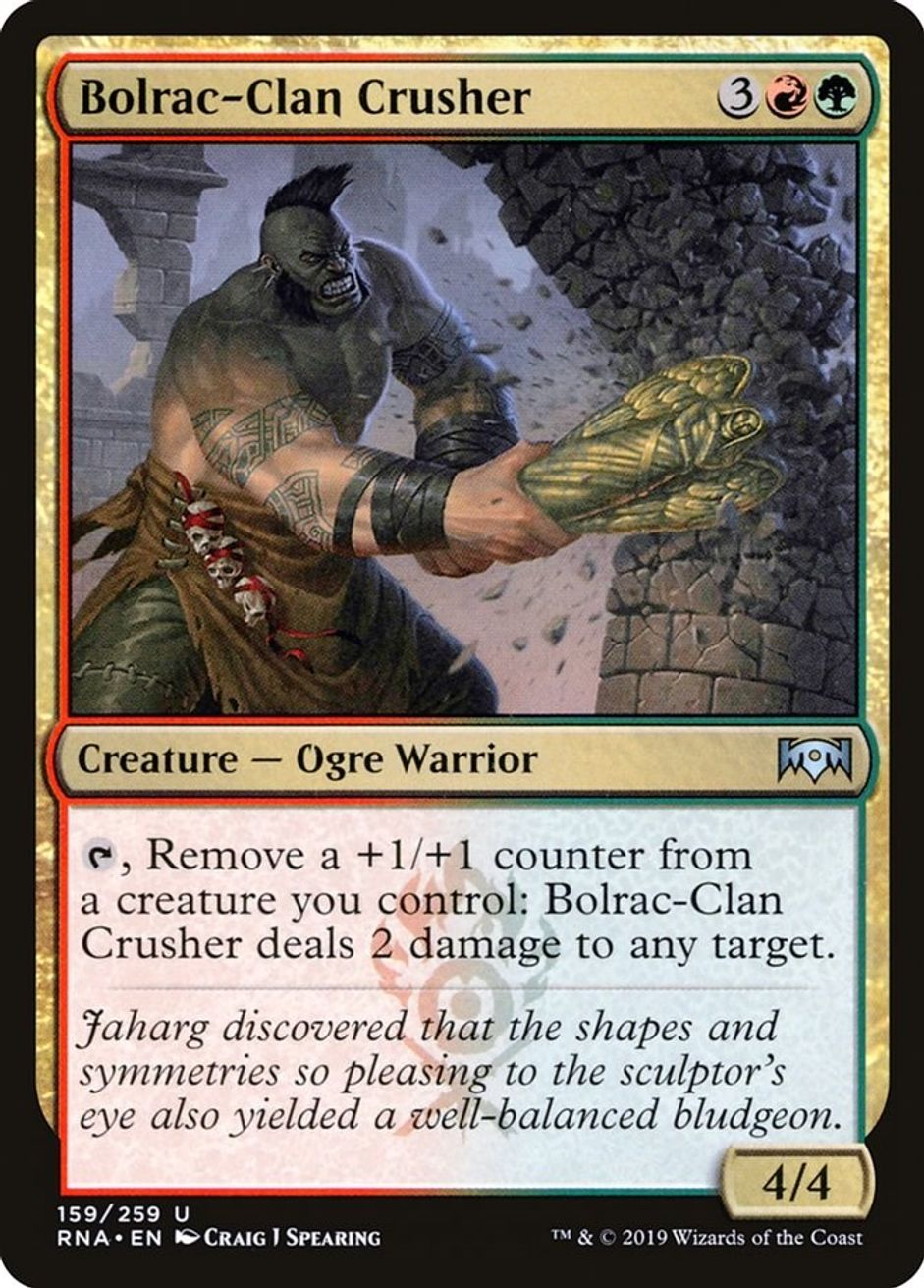 Bolrac-Clan Crusher - Ravnica Allegiance - Magic: The Gathering