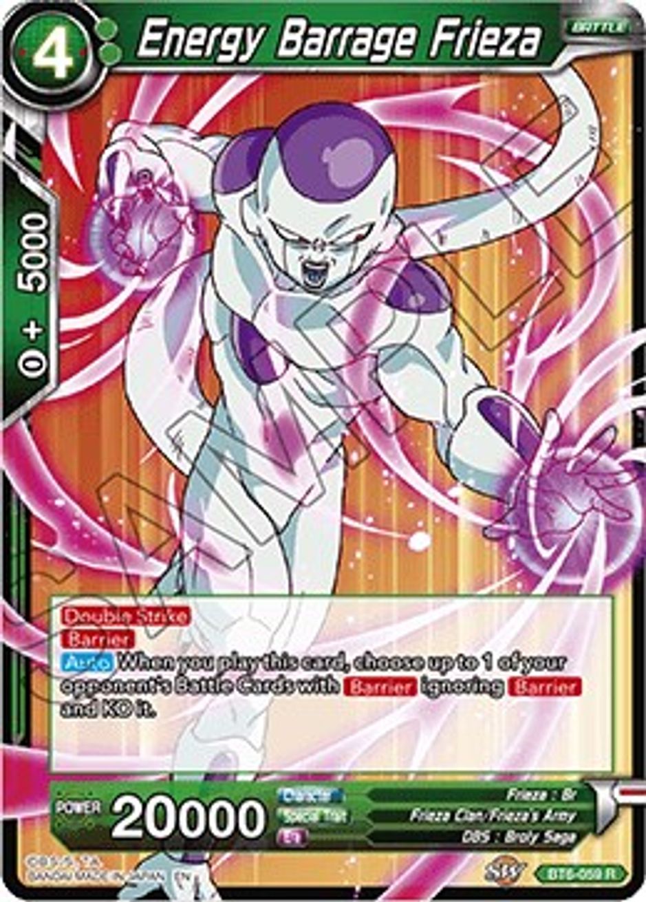 Energy Barrage Frieza - Destroyer Kings - Dragon Ball Super CCG