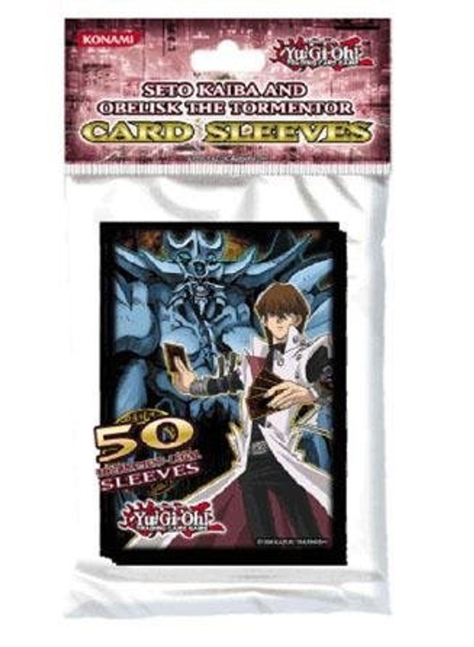 Seto Kaiba and Obelisk the Tormentor Card Sleeves for YuGiOh! (50