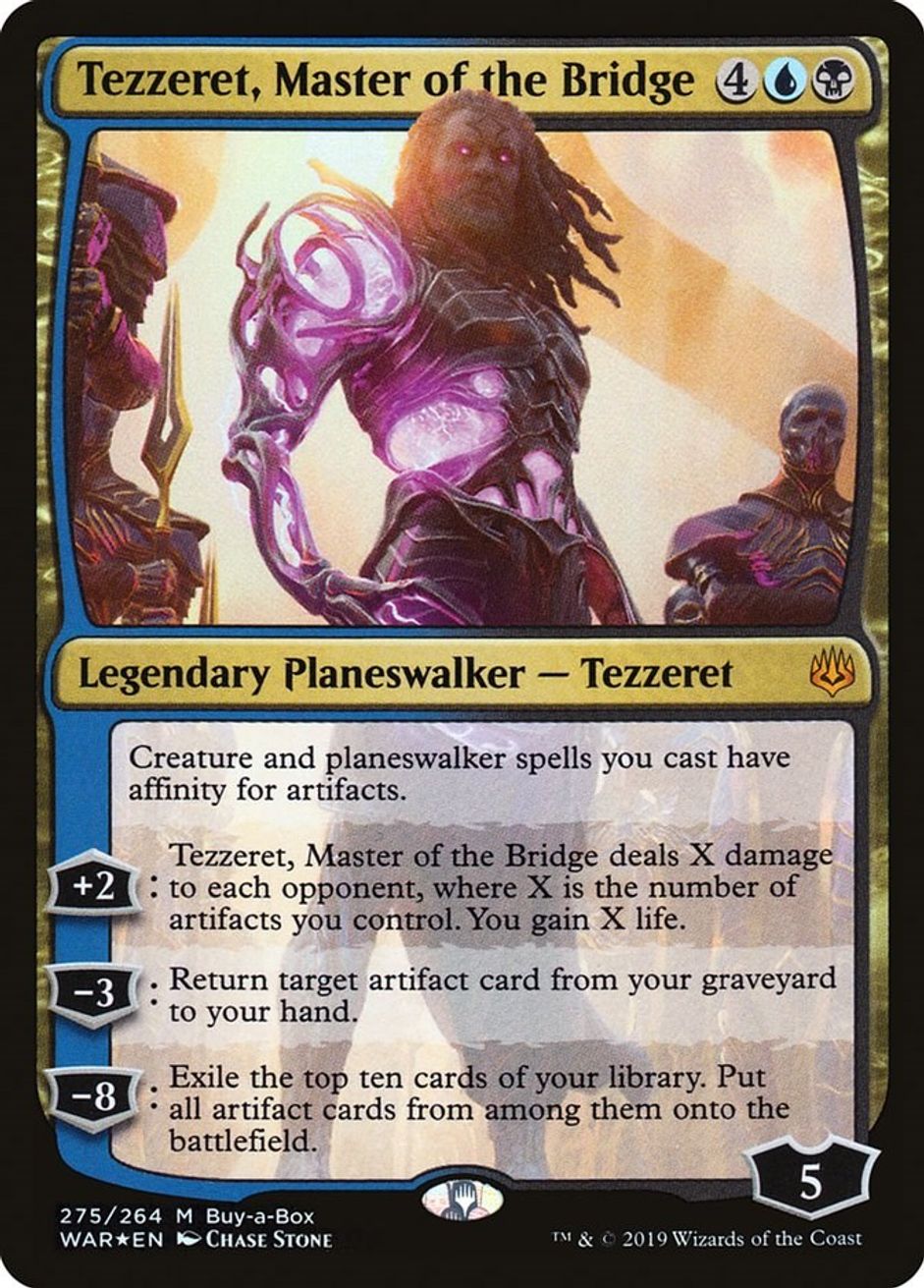 Tezzeret, Master of the Bridge - Buy-A-Box Promos - Magic: The Gathering