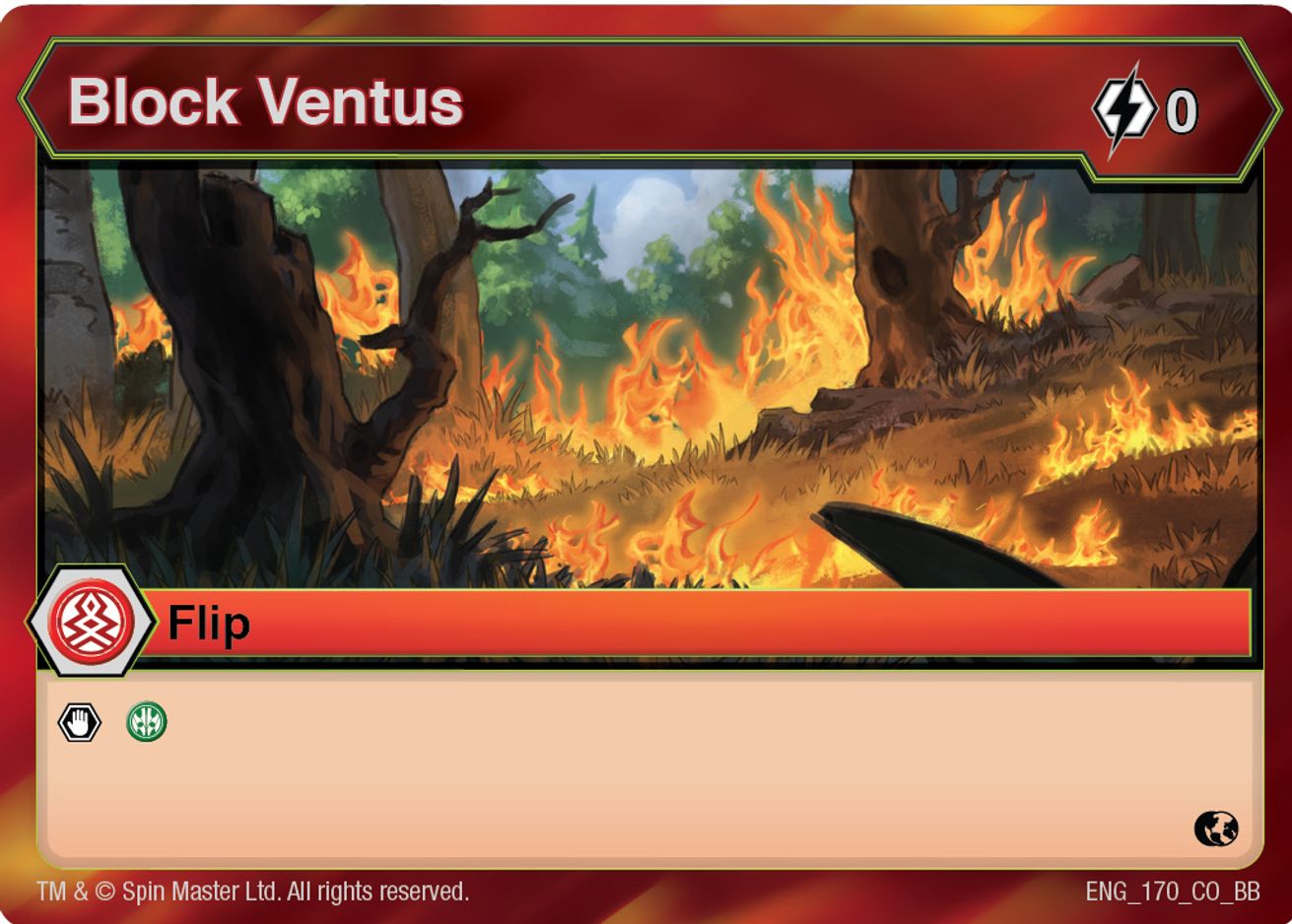 Block Ventus Battle Brawlers Bakugan TCG