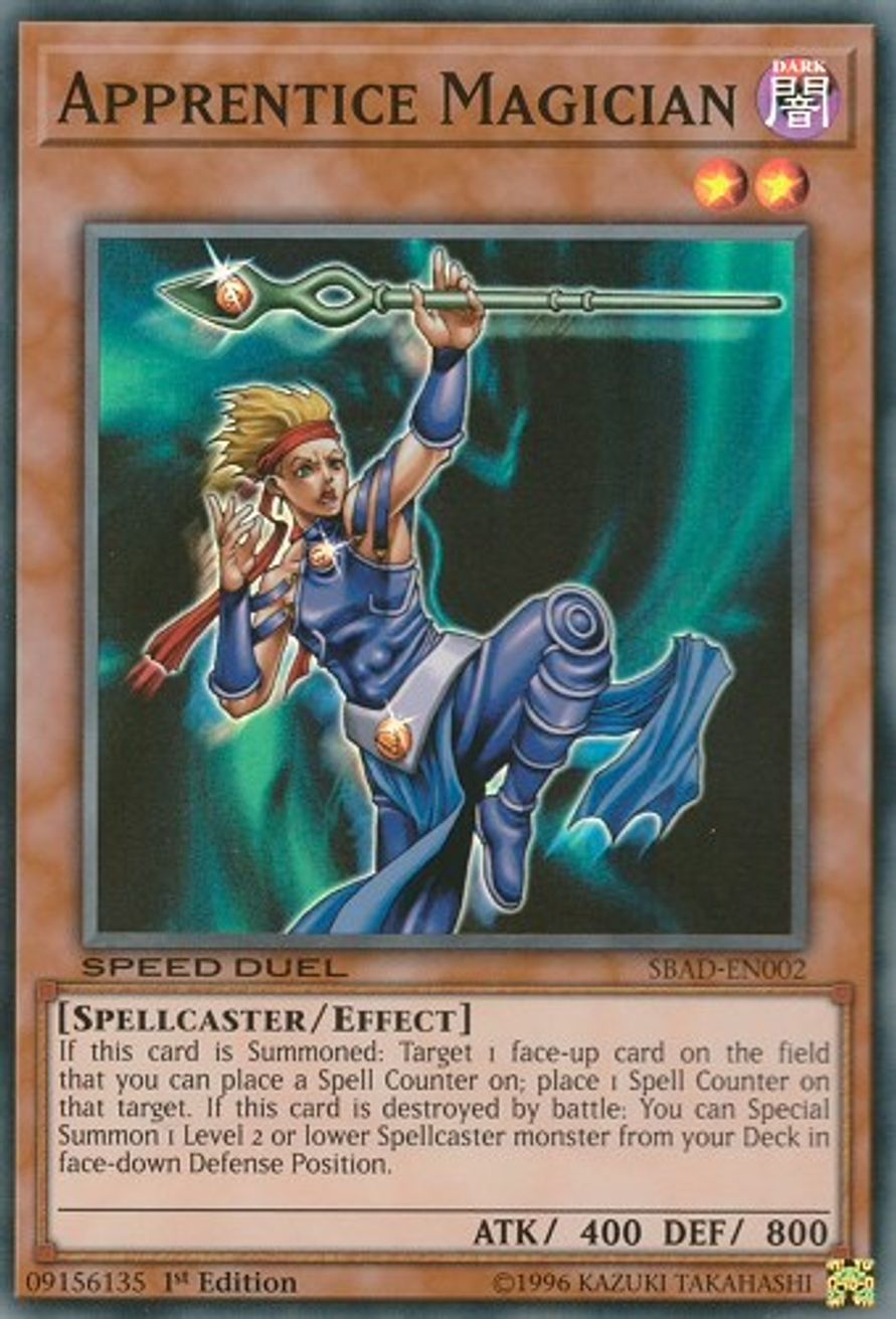 Apprentice Magician - Speed Duel: Attack from the Deep - YuGiOh