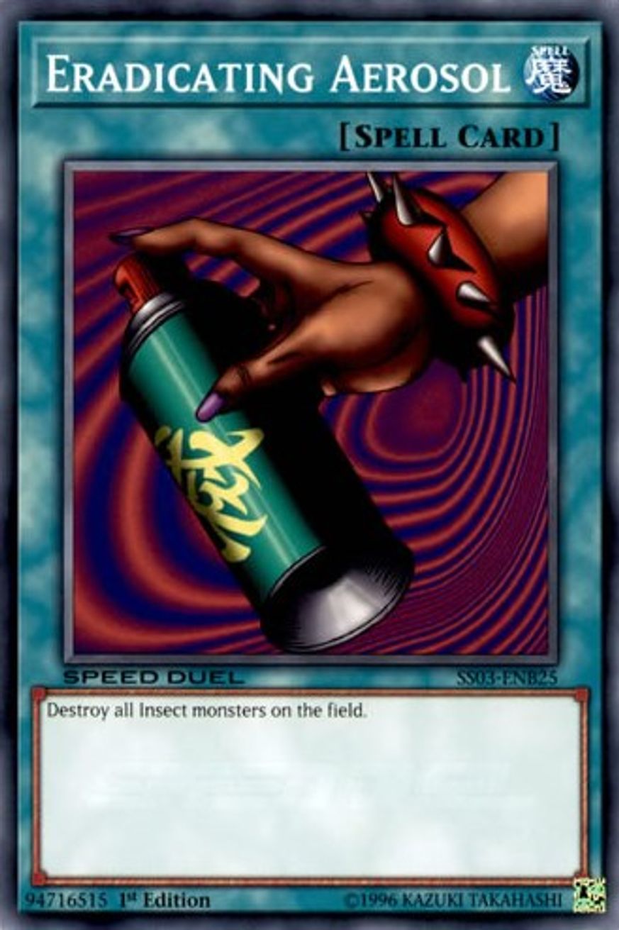 Eradicating Aerosol Speed Duel Decks Ultimate Predators YuGiOh