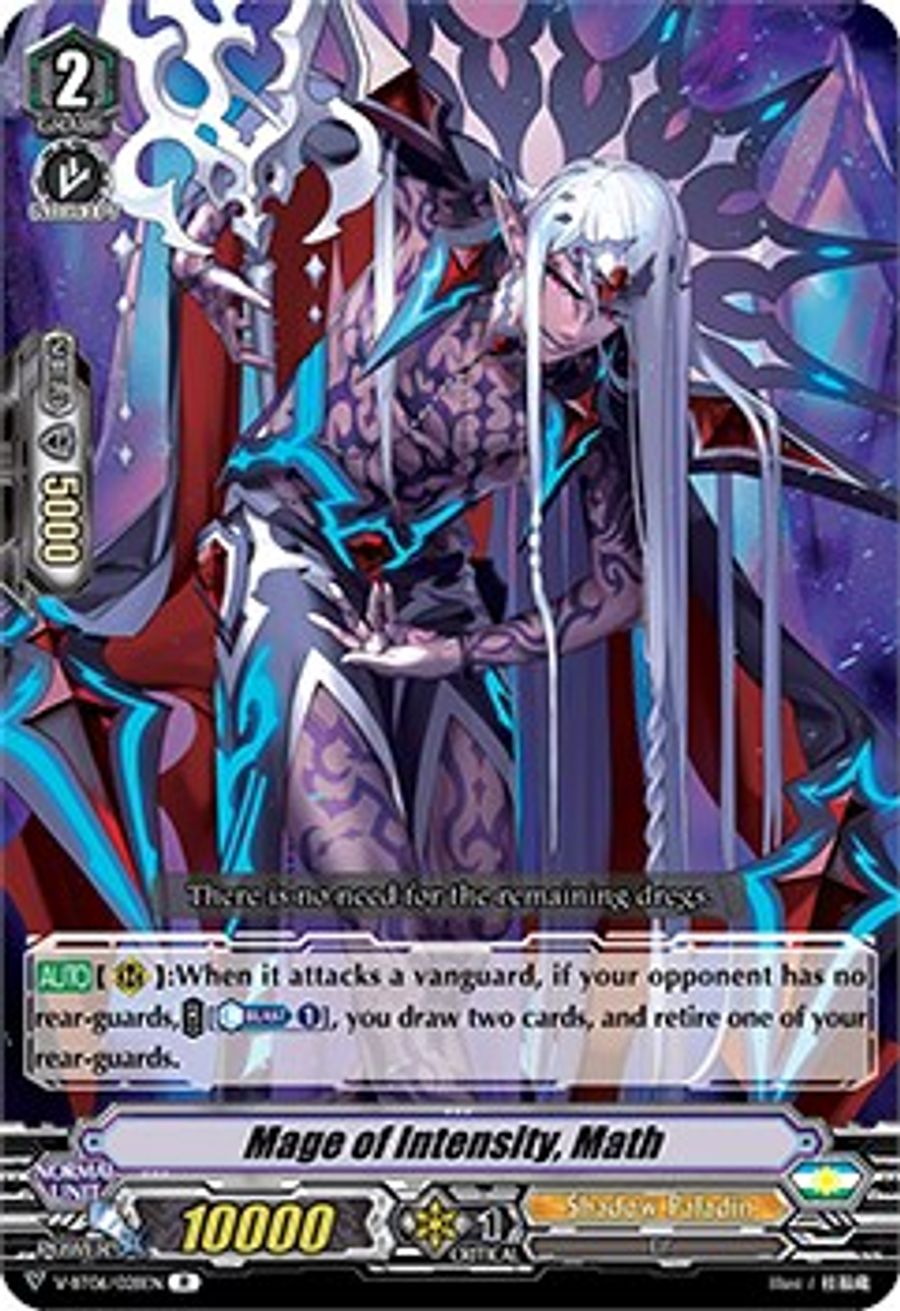 Mage of Intensity, Math - Phantasmal Steed Restoration - Cardfight Vanguard