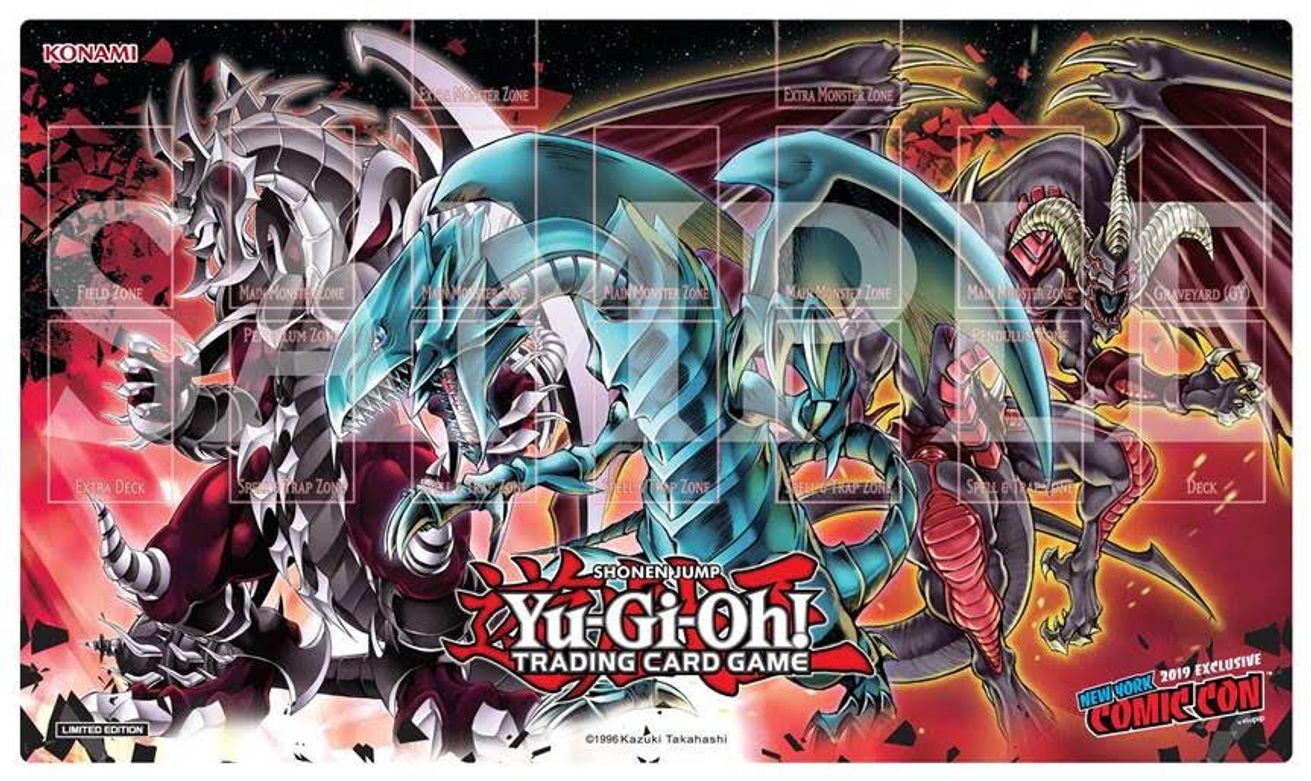 NYCC 2019 Exclusive YuGiOh! Game Mat Konami Playmats Playmats