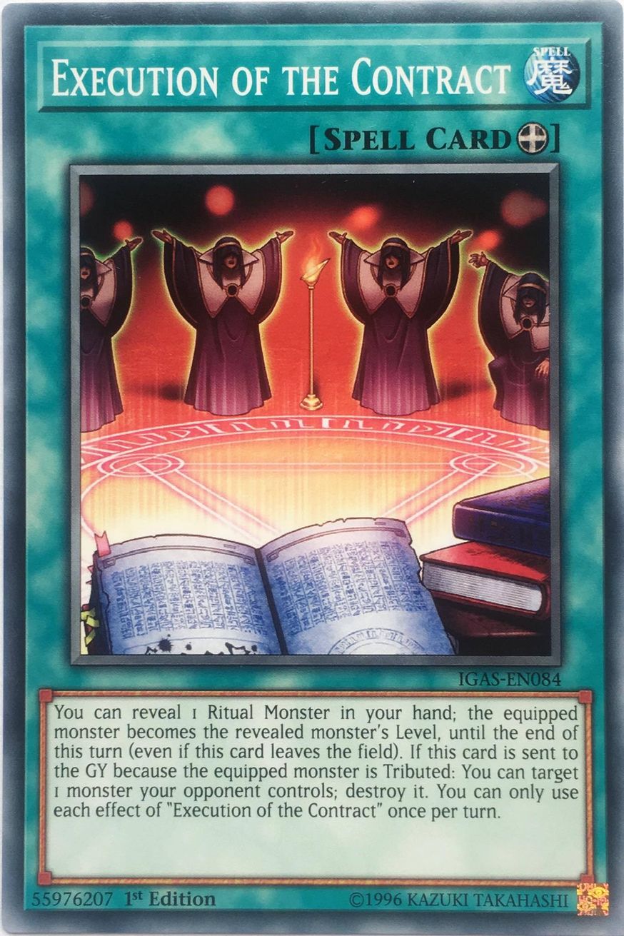 Execution of the Contract Ignition Assault YuGiOh