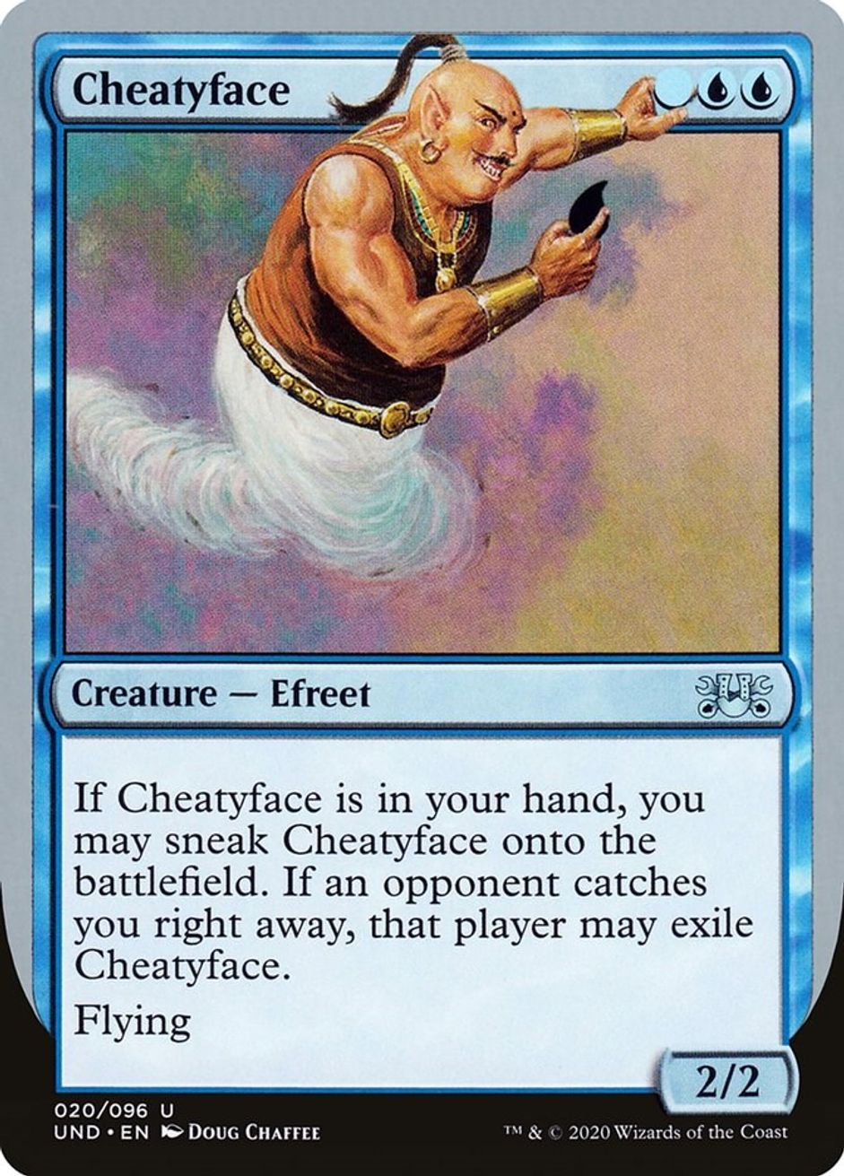 Cheatyface - Unsanctioned - Magic: The Gathering