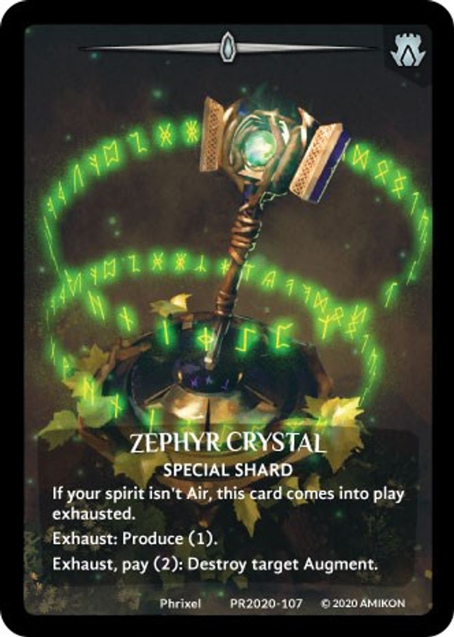 Zephyr Crystal (Full Art) - Argent Saga Promos - Argent Saga TCG