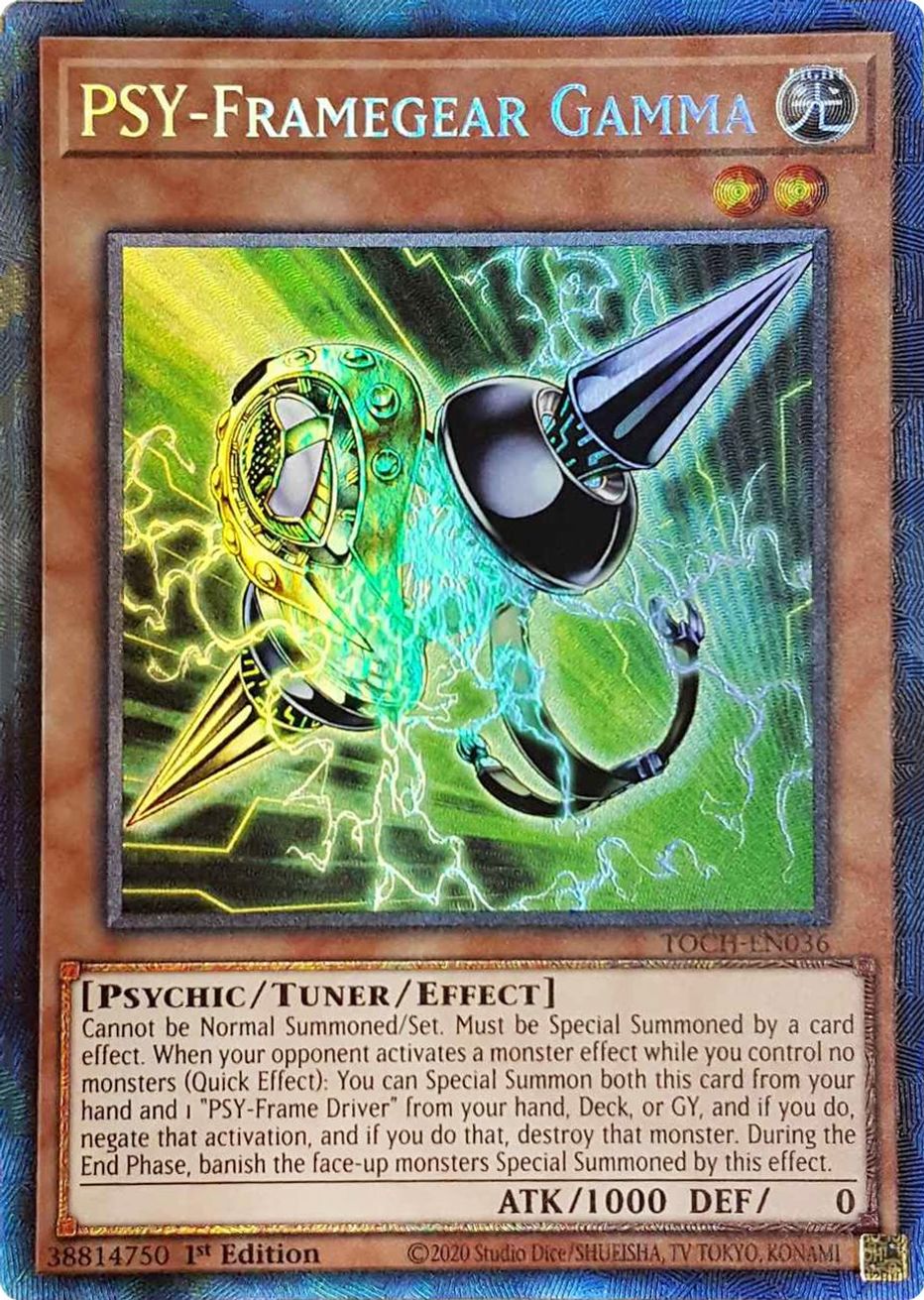 PSYFramegear Gamma (CR) Toon Chaos YuGiOh