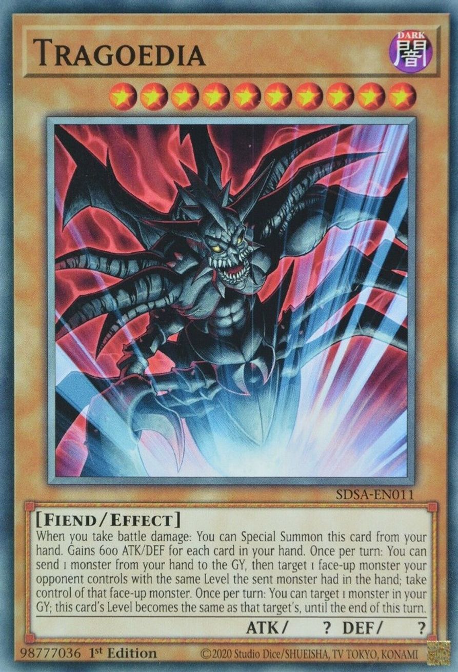 Tragoedia - Structure Deck: Sacred Beasts - YuGiOh