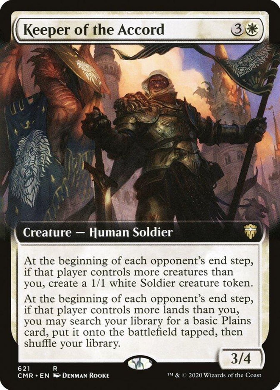 Keeper of the Accord (Extended Art) - Commander Legends - Magic: The