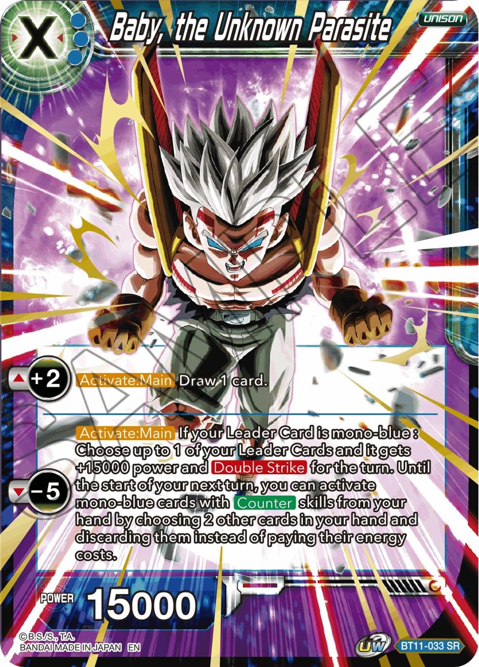 B17-004 SR Baby, Parasite juvénile - Cartes Dragon Ball Super main image 1