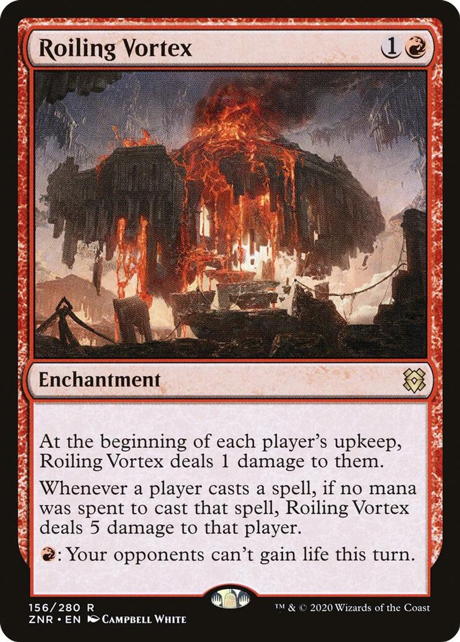 Roiling Vortex Zendikar Rising Magic The Gathering