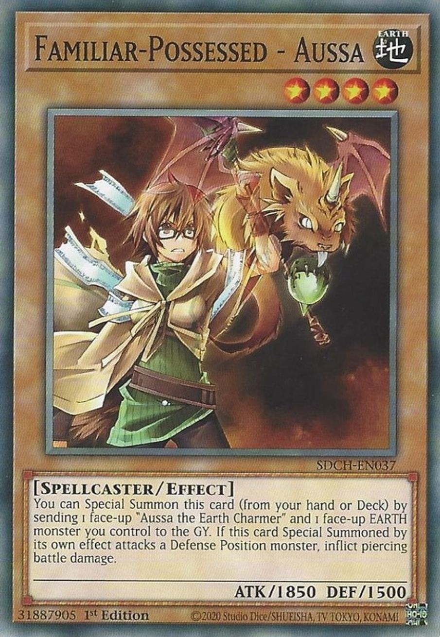 Familiar-Possessed - Aussa - Structure Deck: Spirit Charmers - YuGiOh