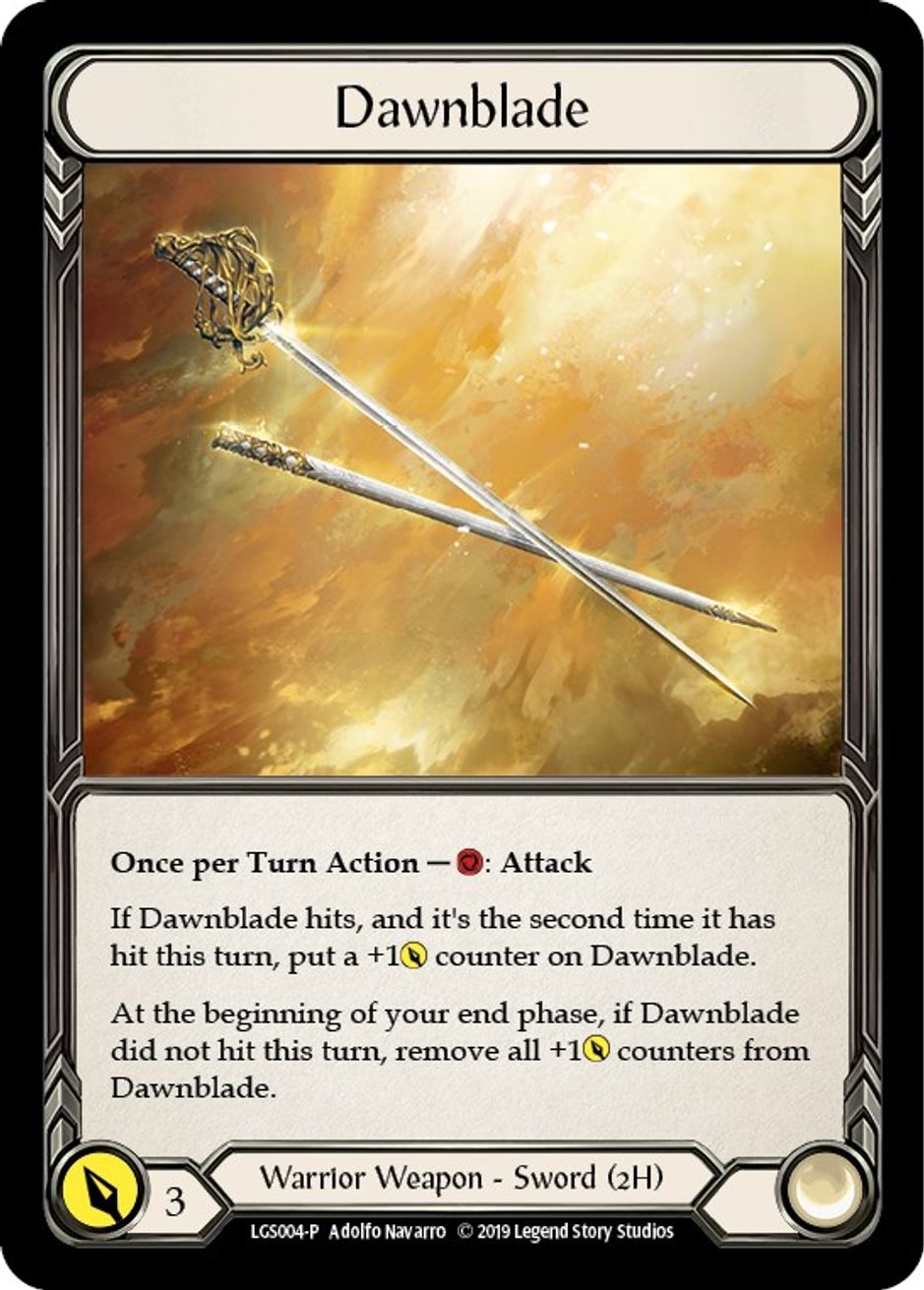 Dawnblade Flesh and Blood Promo Cards Flesh and Blood TCG