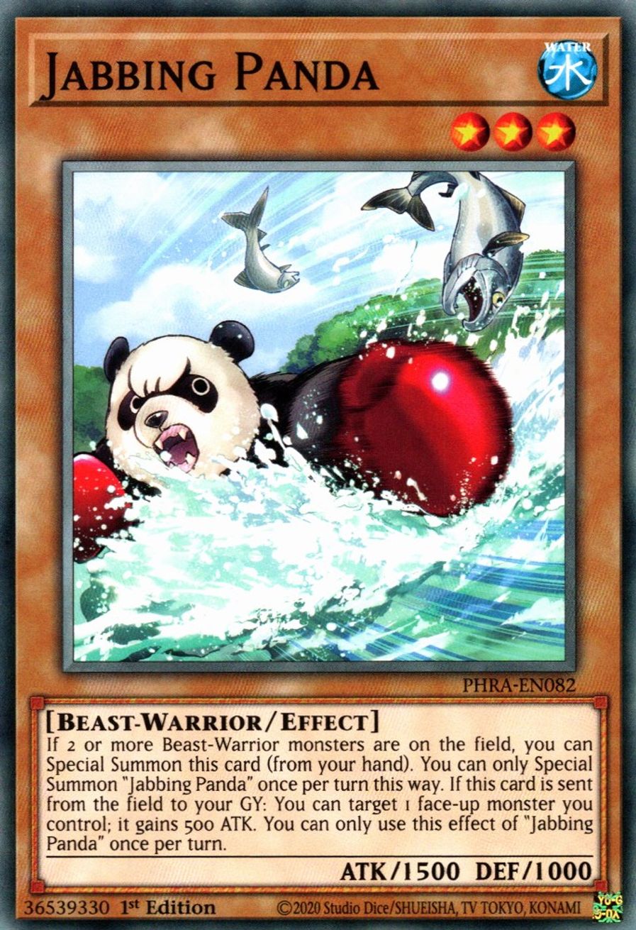 Jabbing Panda - Phantom Rage - YuGiOh