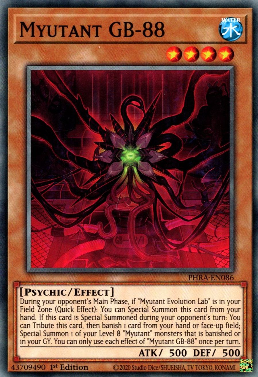 Myutant GB-88 - Phantom Rage - YuGiOh