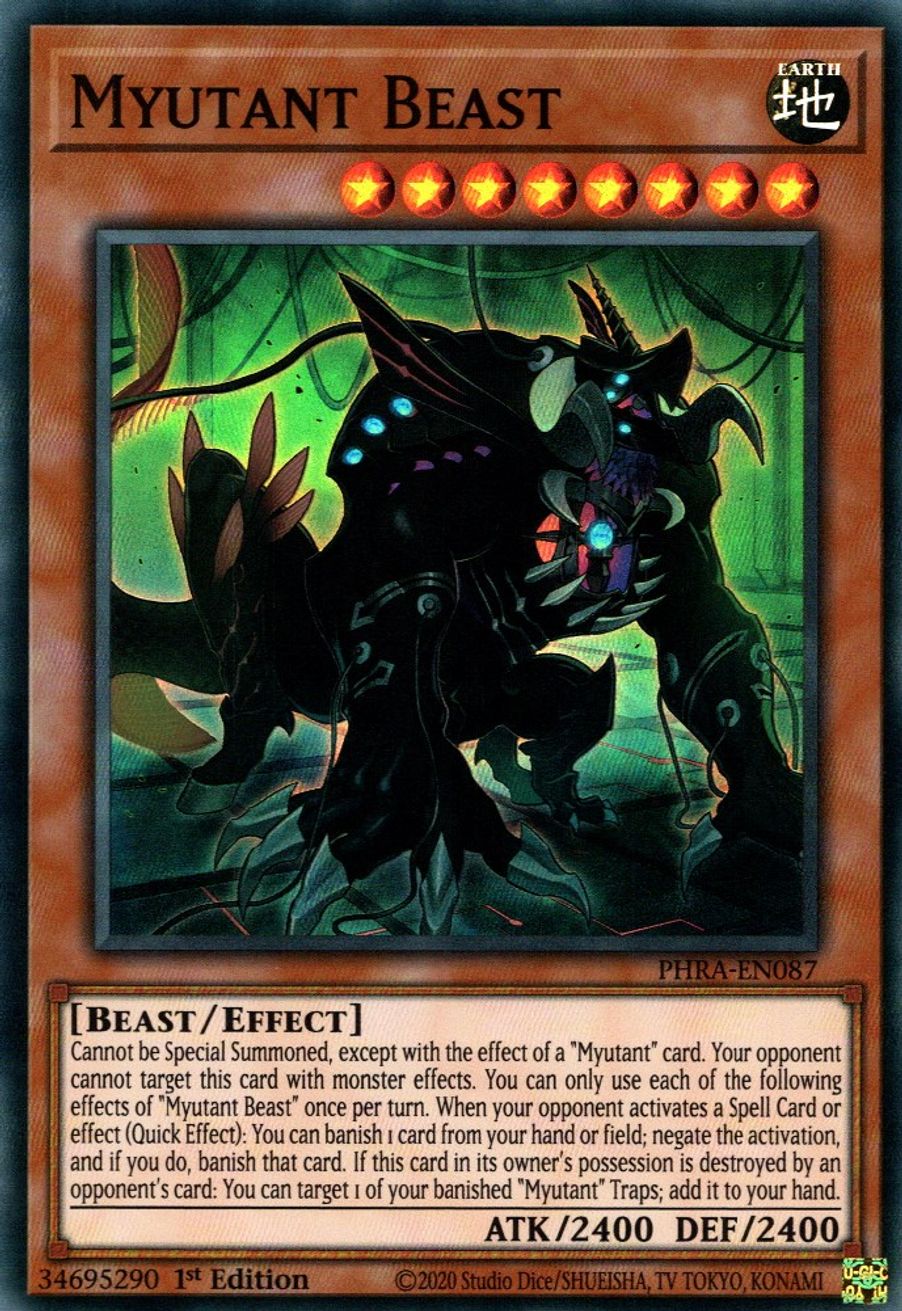 Myutant Beast - Phantom Rage - YuGiOh
