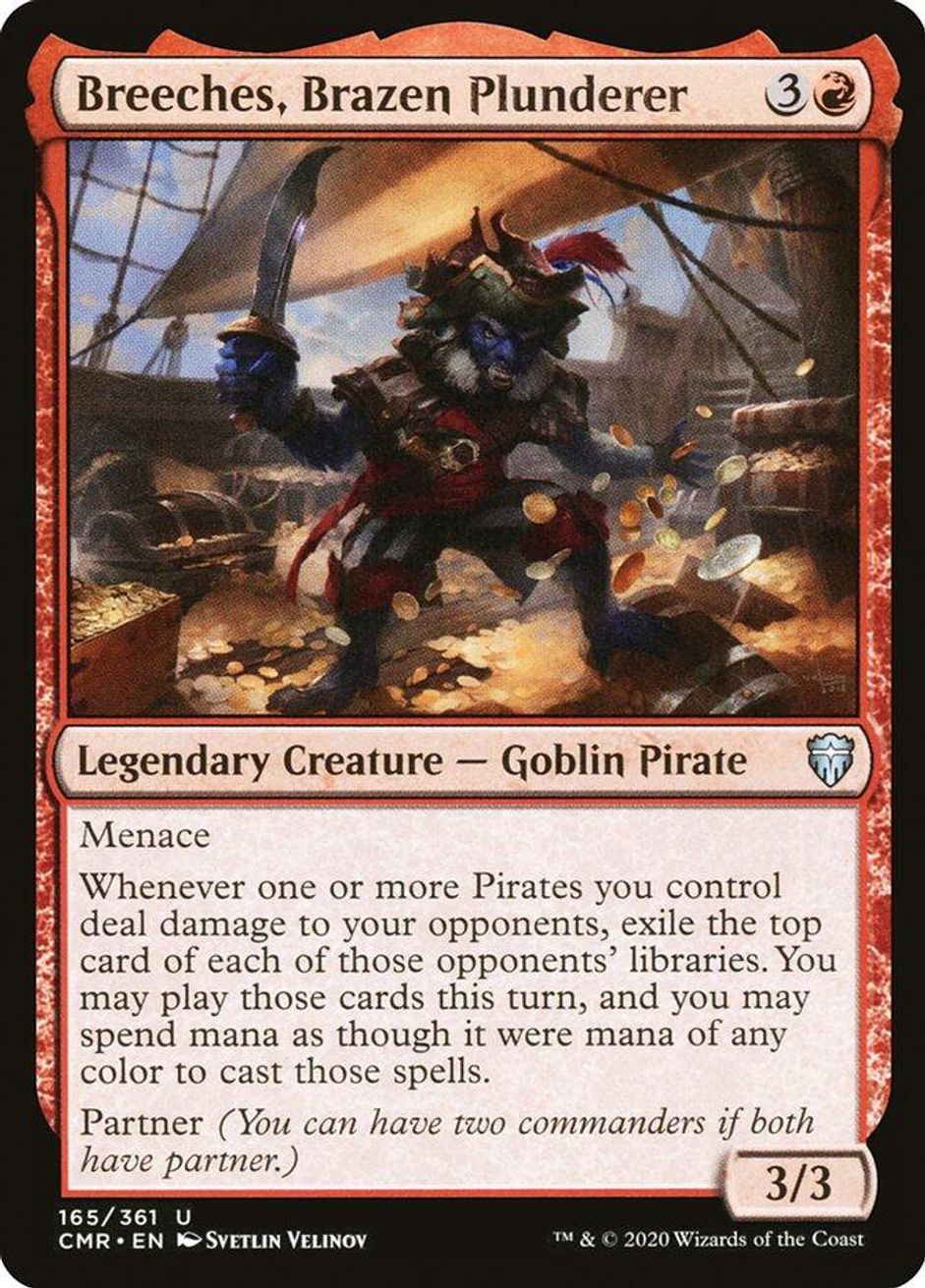 Breeches, Brazen Plunderer - Commander Legends - Magic: The Gathering