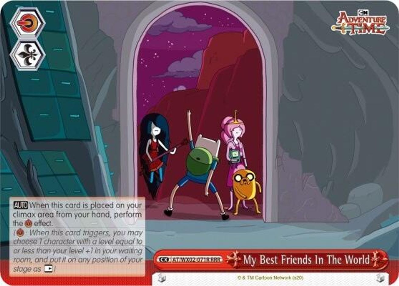 My Best Friends In The World (RRR) Adventure Time Weiss Schwarz