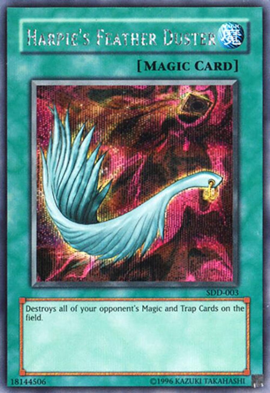 Harpie's Feather Duster Stairway to the Destined Duel YuGiOh