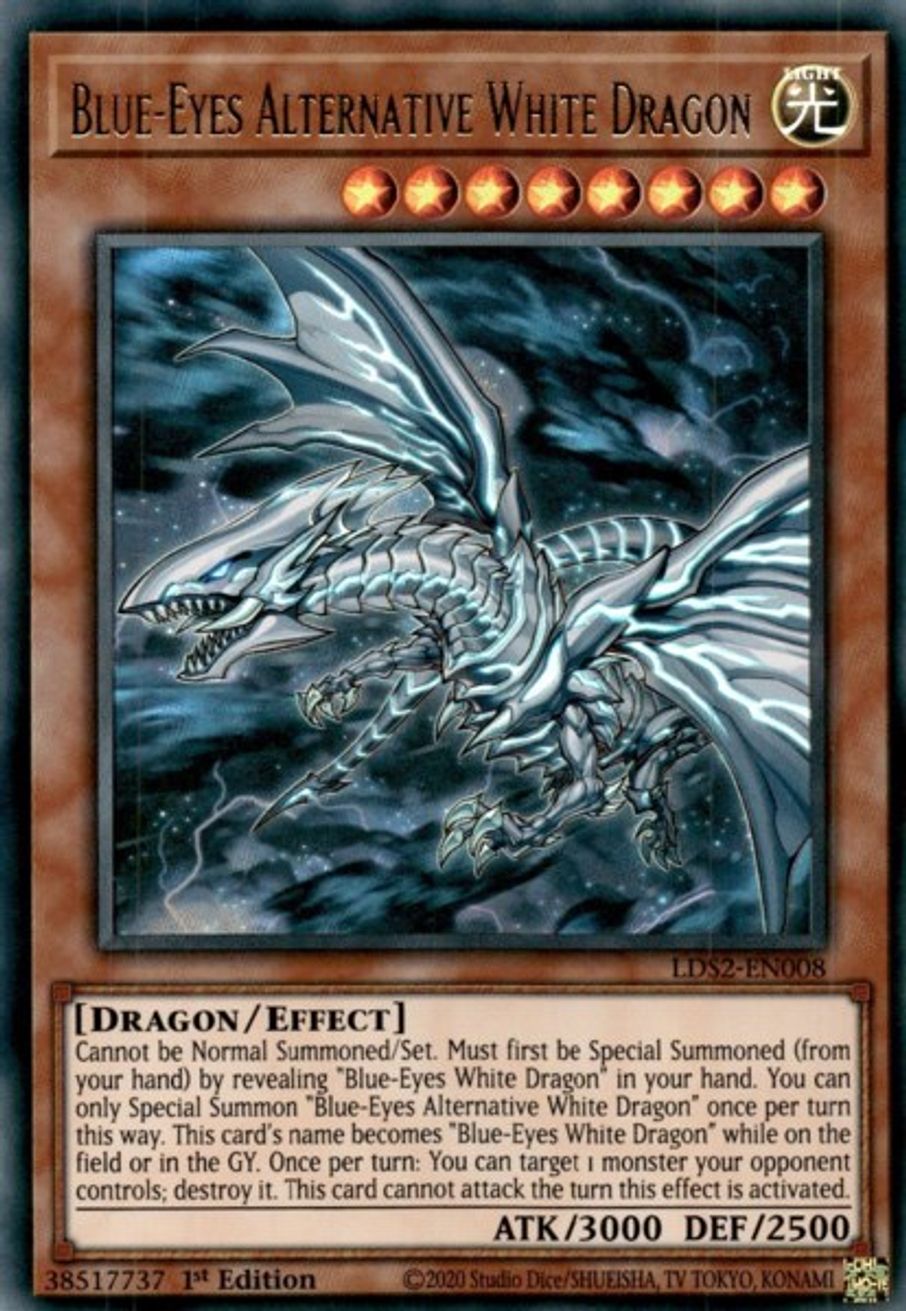 BlueEyes Alternative White Dragon Legendary Duelists Season 2 YuGiOh