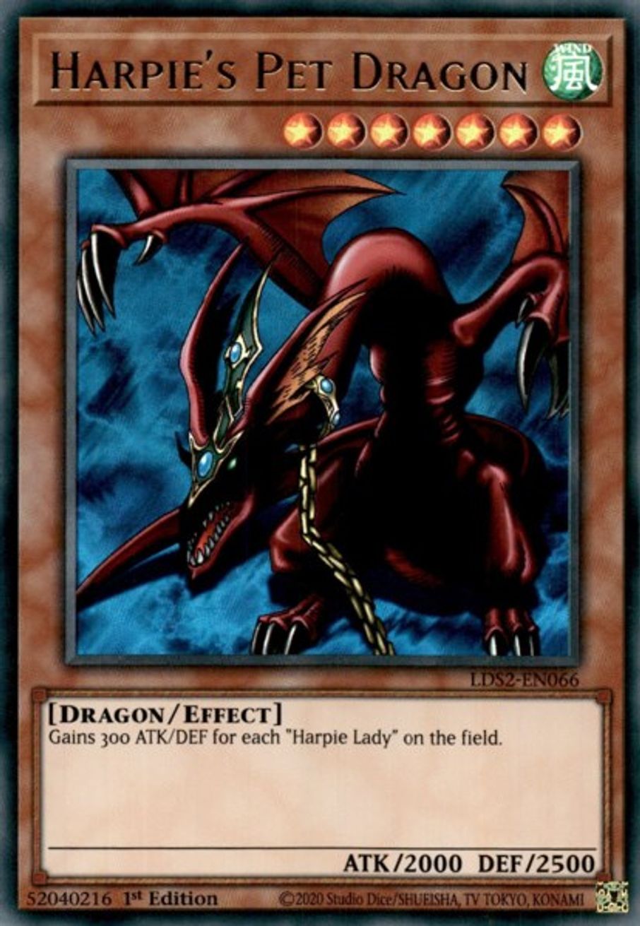 Harpie's Pet Dragon Legendary Duelists Season 2 YuGiOh