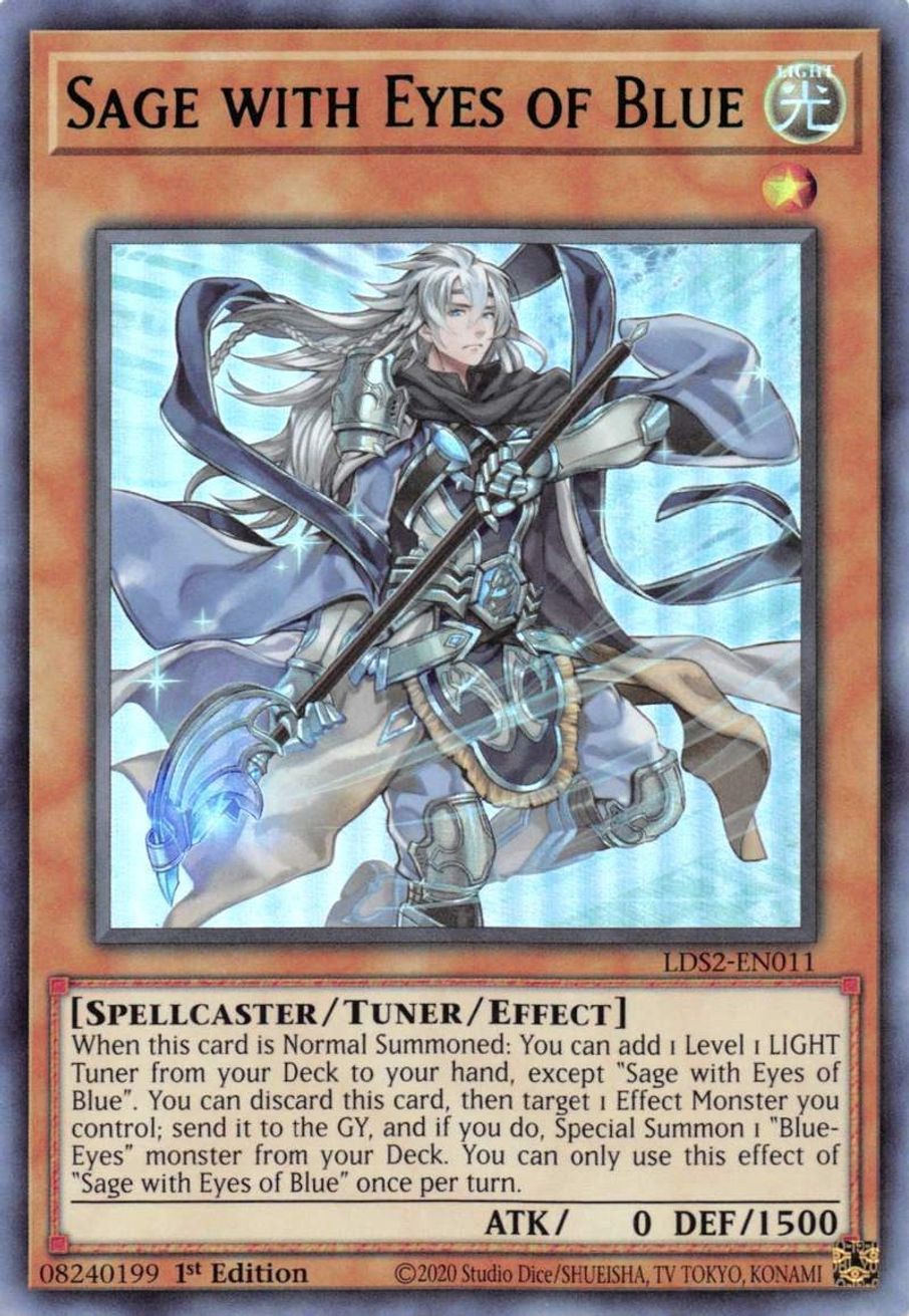Sage with Eyes of Blue (Green) Legendary Duelists Season 2 YuGiOh