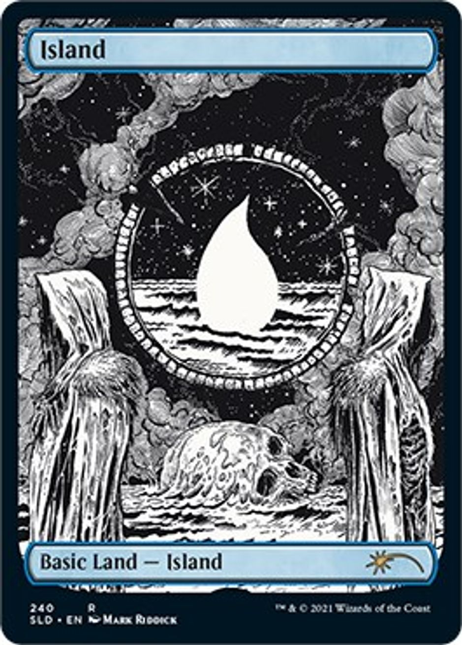 Island (Crushing Brutality) Secret Lair Drop Series Magic The