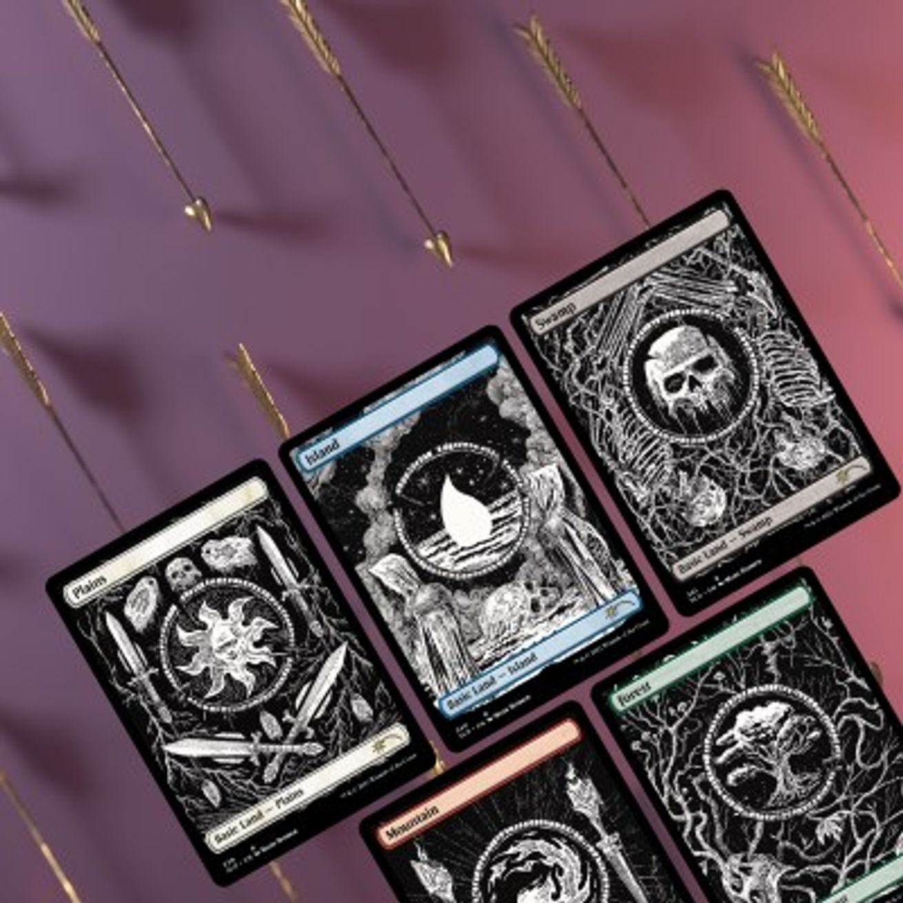 Secret Lair Drop The Unfathomable Crushing Brutality of Basic Lands