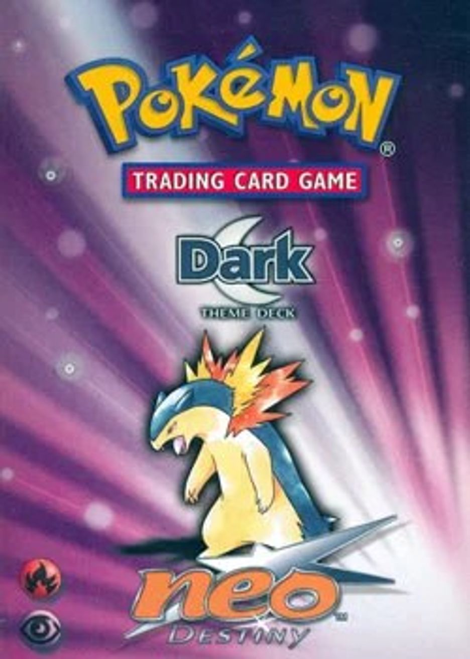 Neo Destiny Theme Deck "Dark" Neo Destiny Pokemon