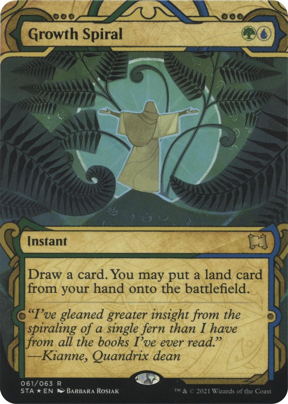 Growth Spiral (Foil Etched) Strixhaven Mystical Archives Magic