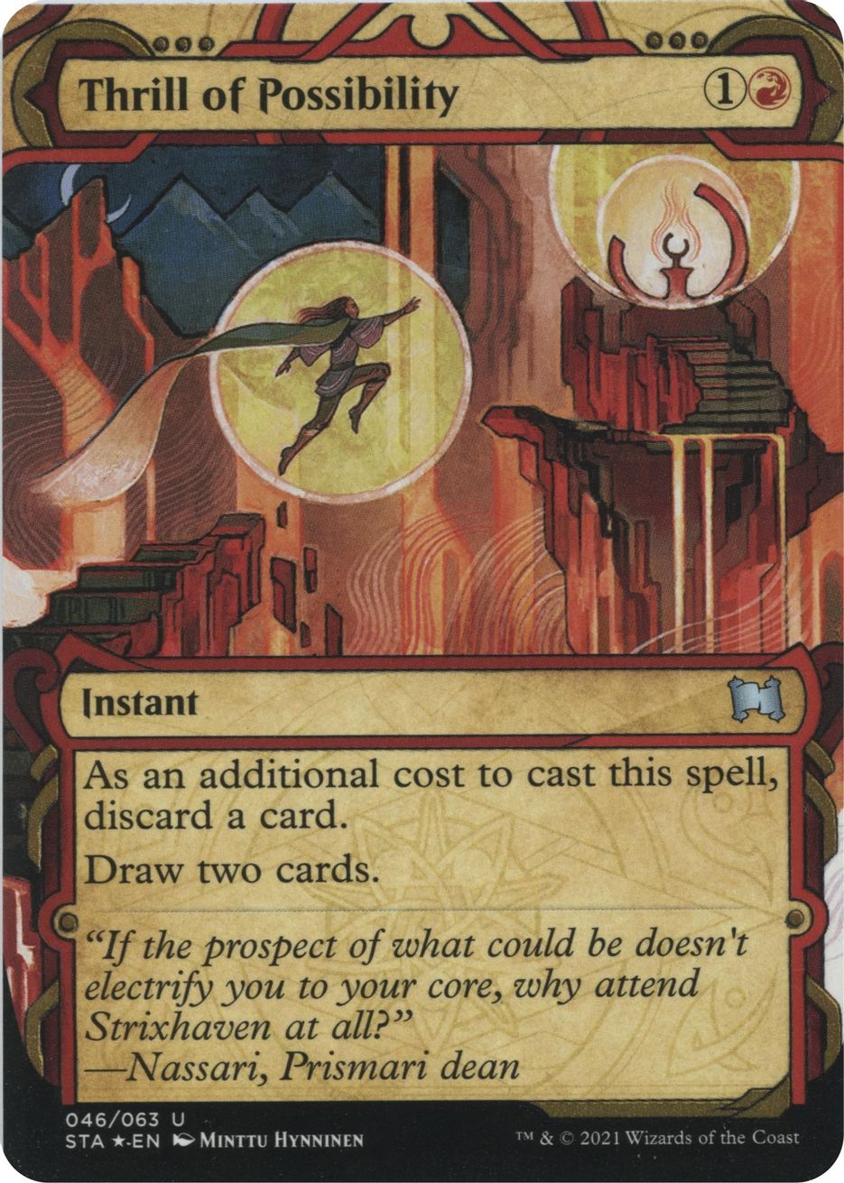 Thrill of Possibility (Foil Etched) Strixhaven Mystical Archives