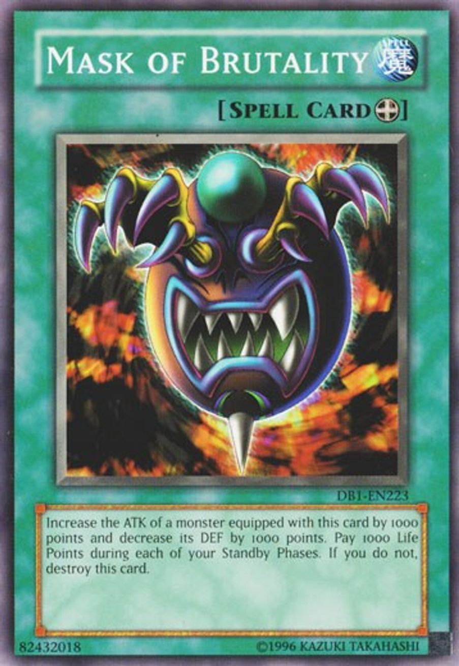 Mask Of Brutality Dark Beginning 1 Yugioh